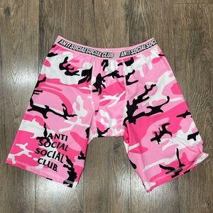 Anti Social Social Club Layers of You Biker Shorts L